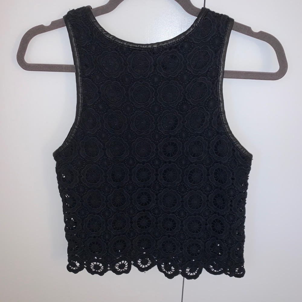 Aqua Crop Top - Picture 3 of 5